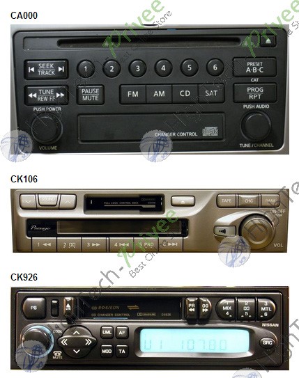 Cablage autoradio x-trail