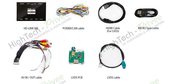 Interface Hd Link Vw Golf 7 Polo Avec Entr 233 Es Hdmi