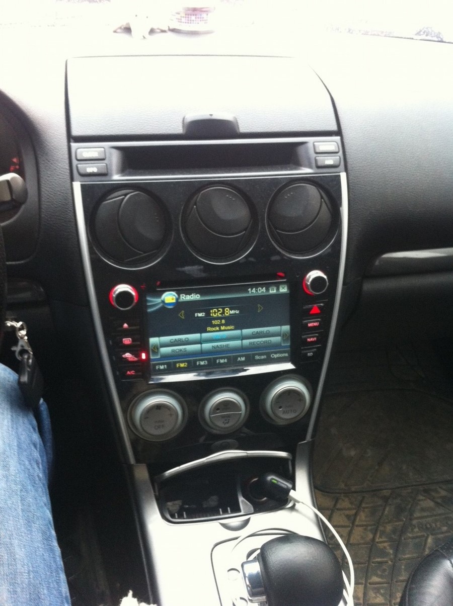 Autoradio écran tactile 7" DVD GPS Mazda 6 2003 à 2009