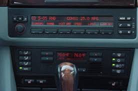 How to set clock on bmw business cd