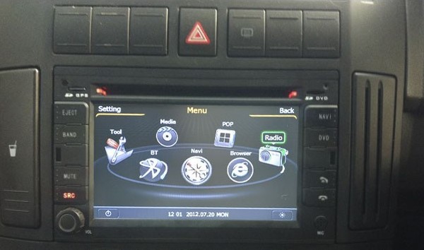 Reglage autoradio polo