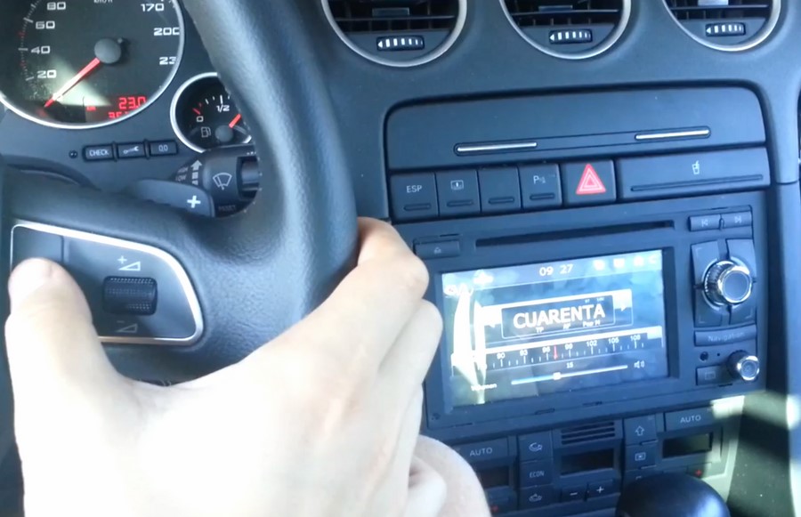 Reglage autoradio audi a4