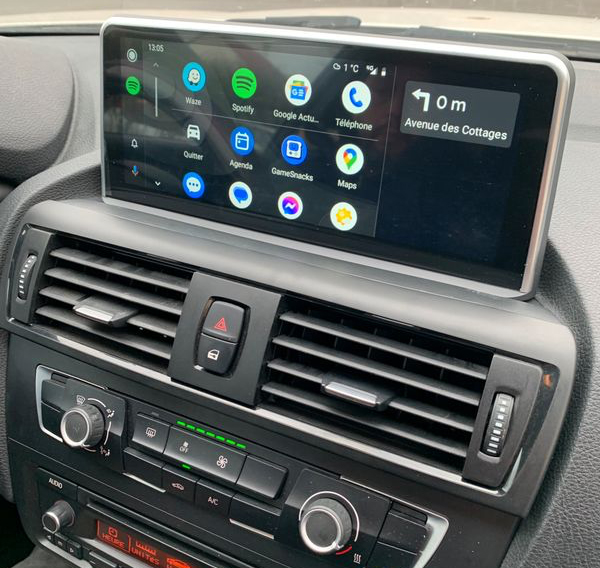 Installation autoradio iDrive BMW