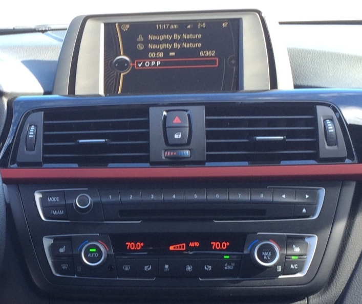 Panneau commande radio pour BMW 1-Serie