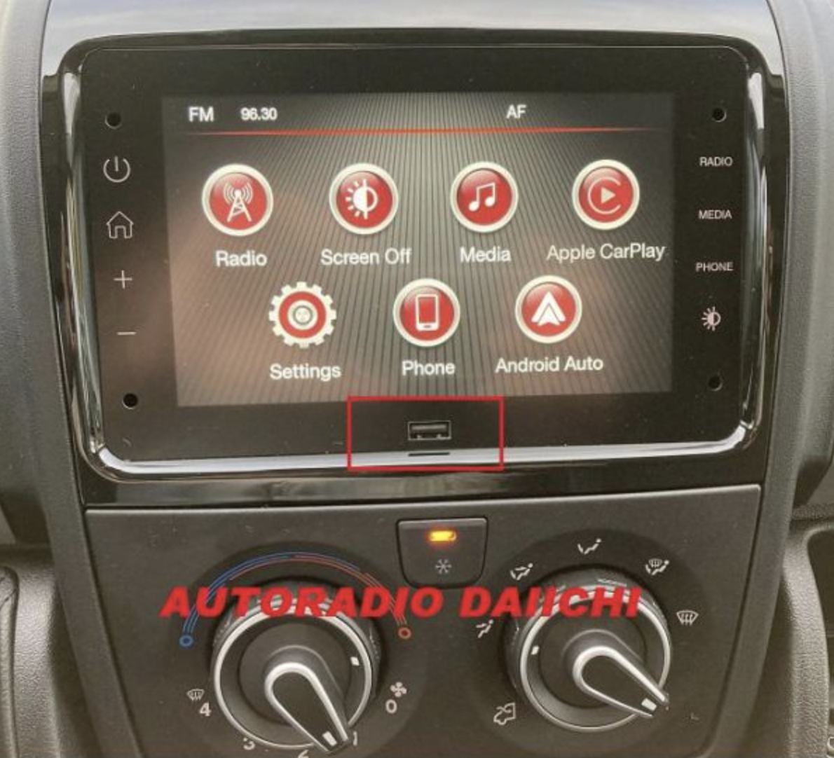 poste radio origine Daichii 1