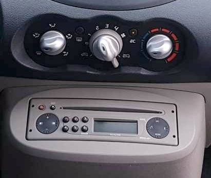 KIT Poste 1-DIN USB/Bluetooth Renault Twingo et Wind