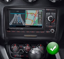 KIT Autoradio Navigation GPS et Carplay Audi TT 