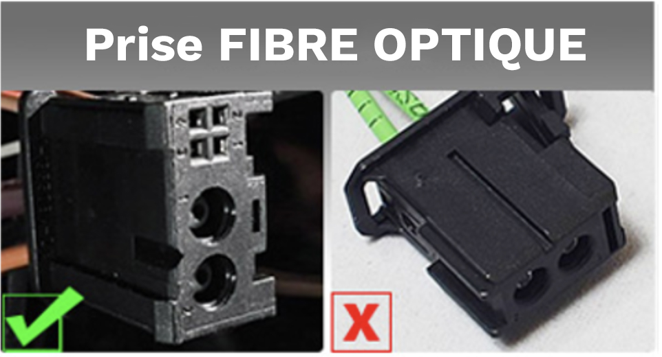 Fibre optique Mercedes