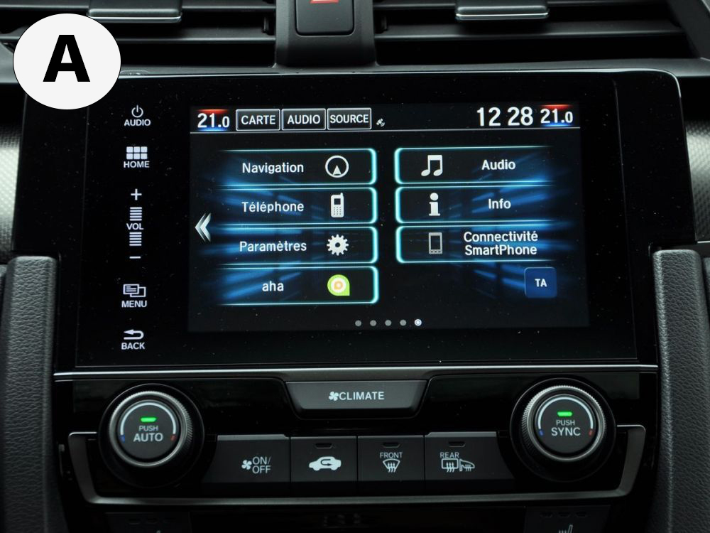 Autoradio d'origine Honda Civic