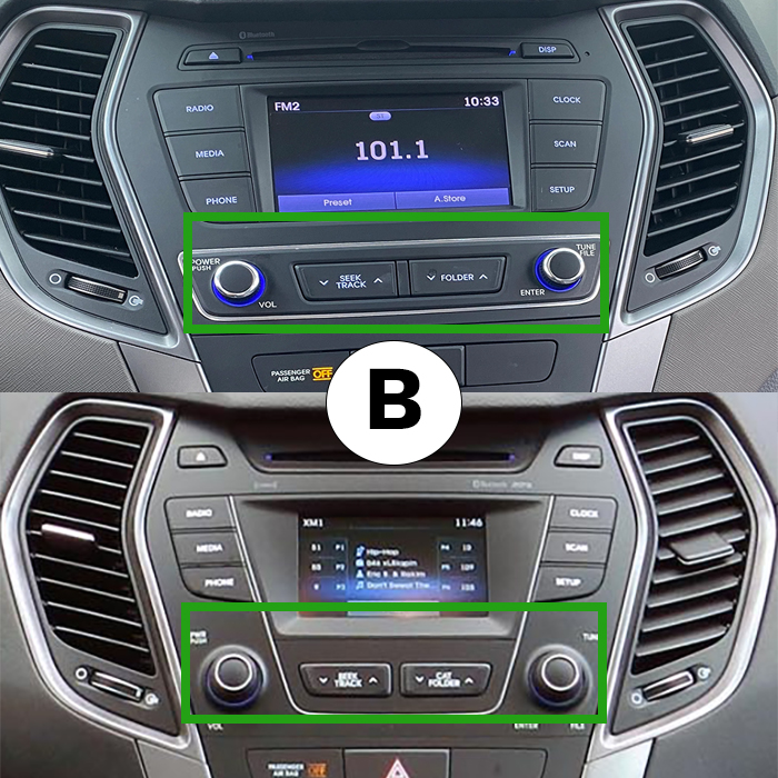 Autoradio d'origine Hyundai Santa Fe