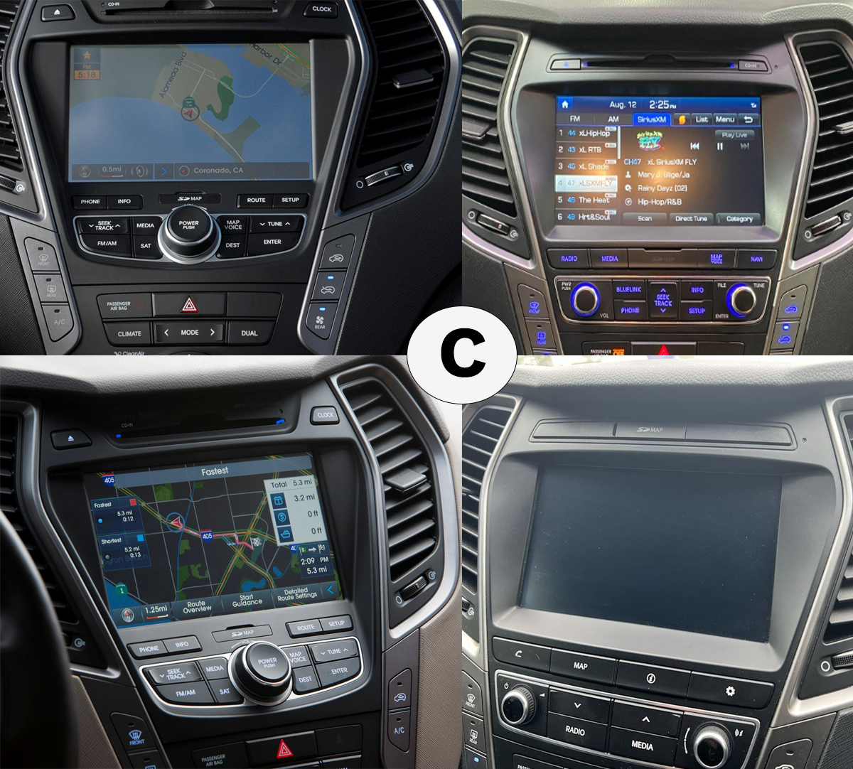 Autoradio d'origine Hyundai Santa Fe