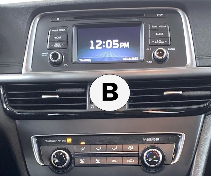 Autoradio tactile GPS Android 13.0 et Bluetooth Kia Optima