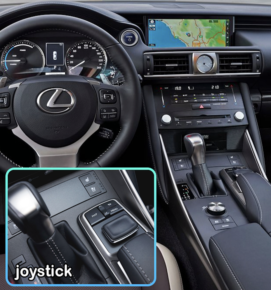 Lexus IS système origine Version B avec Joystick Remote Touch