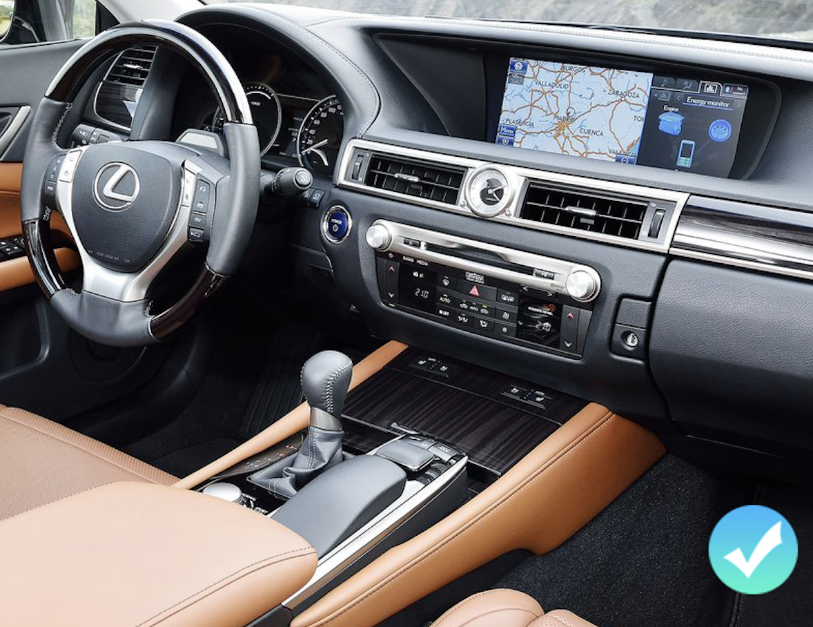 Console centrale Lexus GS avec écran tactile origine 2012-2016
