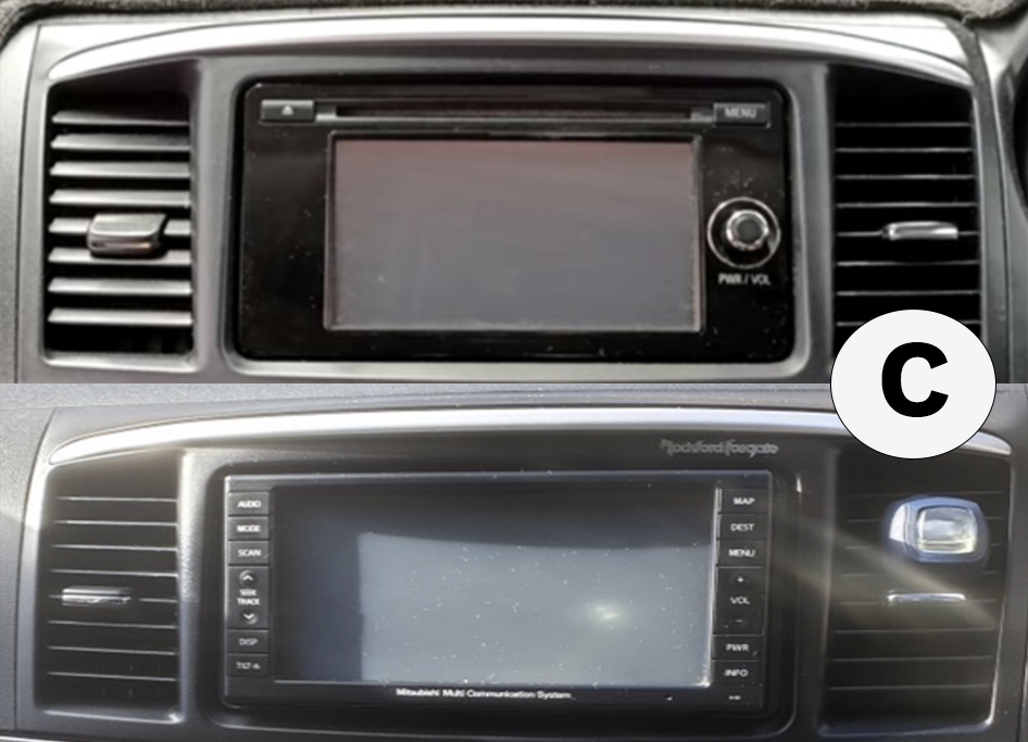 Autoradio d'origine Mitsubishi Lancer Evolution X