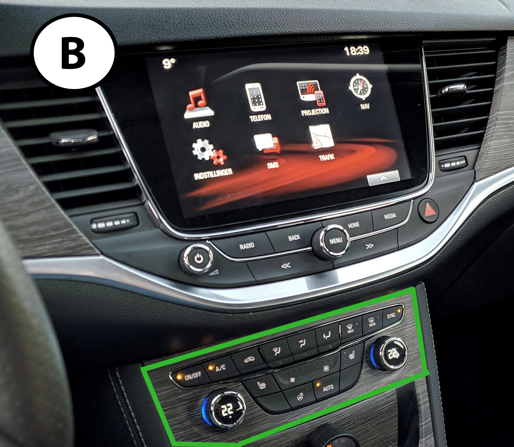 Opel Astra Écran QLED GPS CarPlay Android 14 Tactile