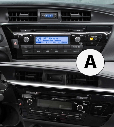 Autoradio d'origine Toyota Corolla