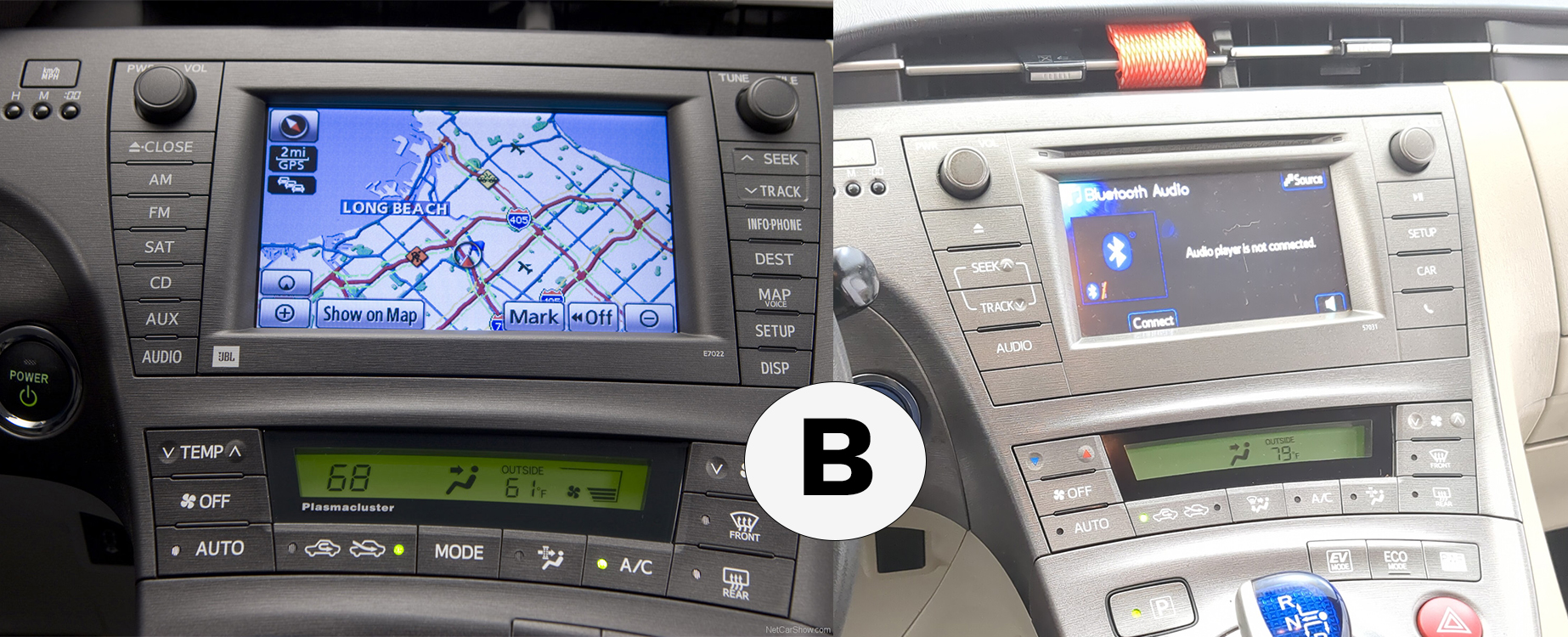 Autoradio d'origine Toyota Prius