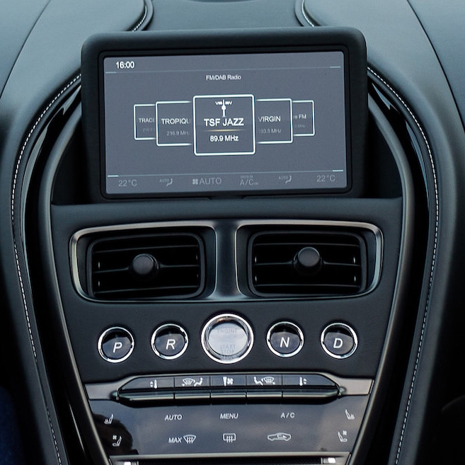Écran Aston Martin DB11 d'origine compatible CarPlay 2016-2023