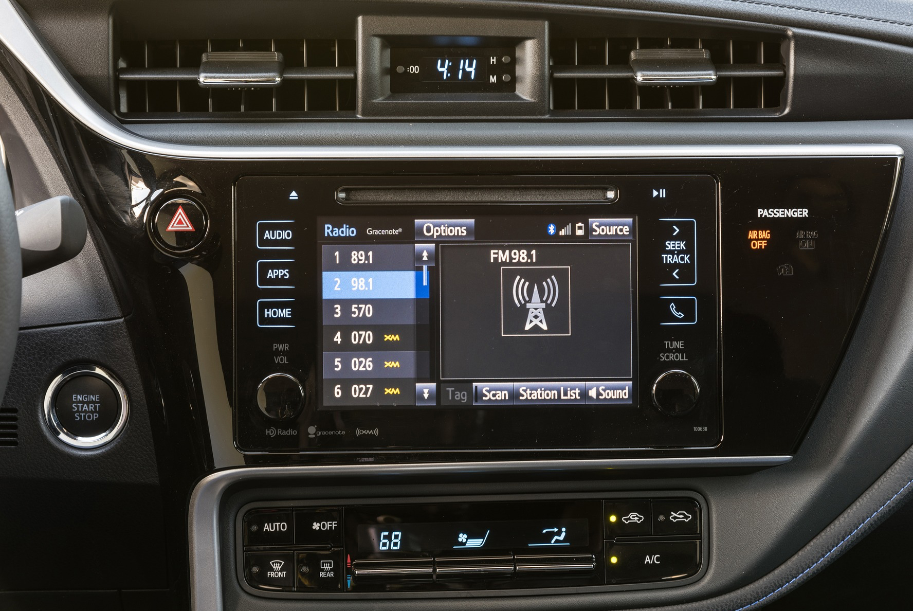 Écran Toyota Corolla Auris compatible CarPlay 2015-2018