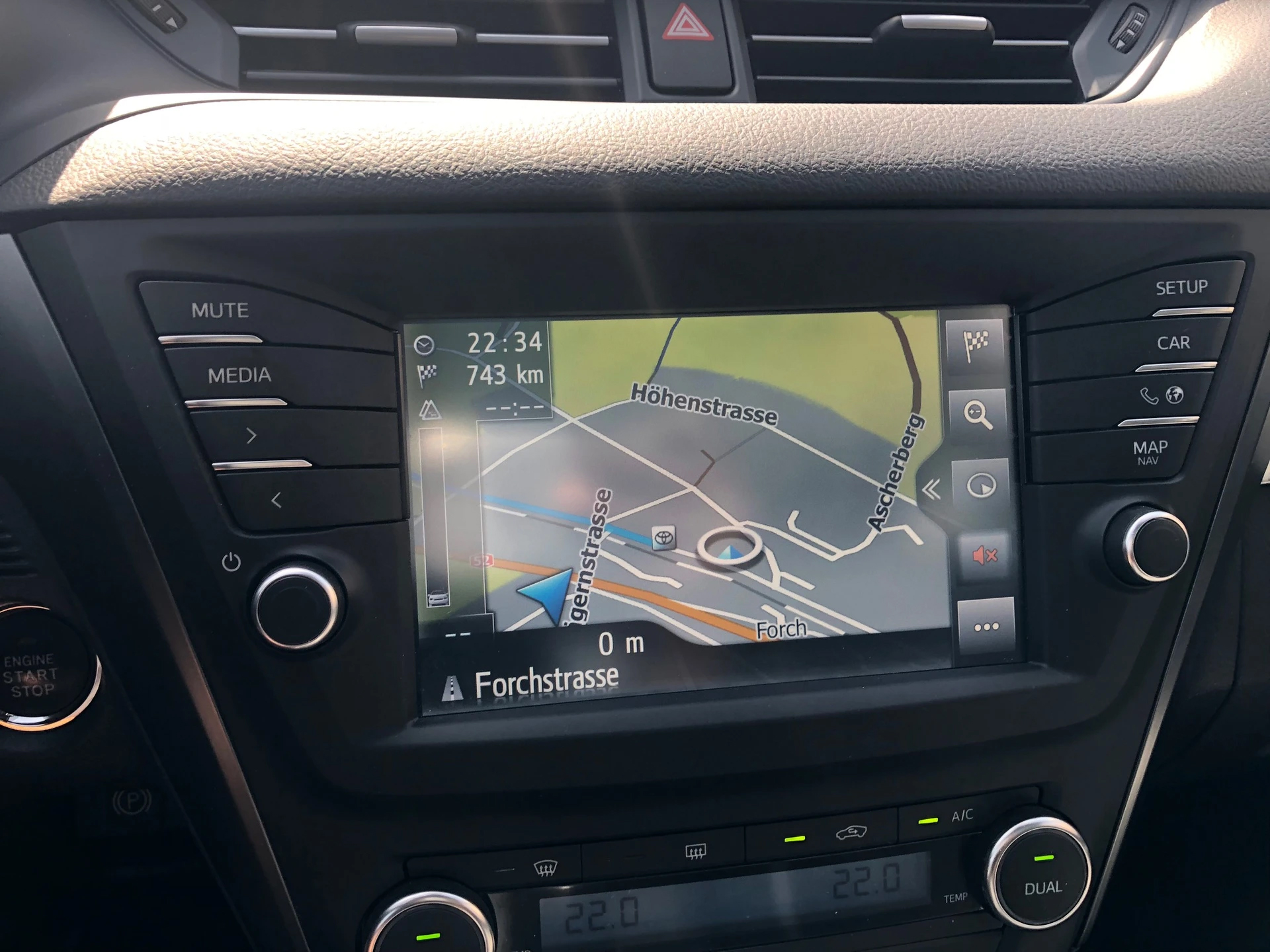 Écran Toyota Avensis compatible CarPlay 2015-2019