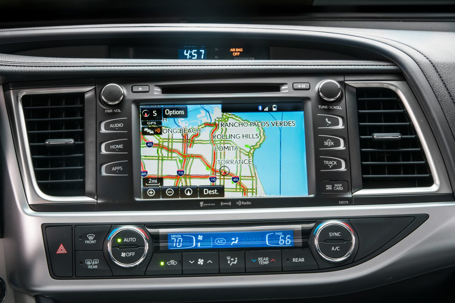 Écran Toyota Highlander compatible CarPlay 2015-2019