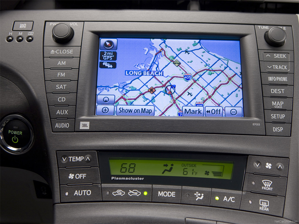 Écran Toyota Prius compatible CarPlay 2014-2019