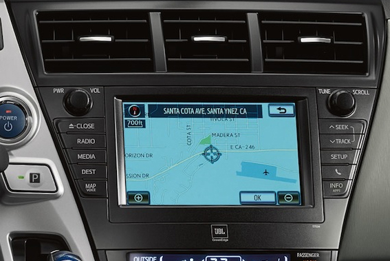 Écran Toyota Prius compatible CarPlay 2014-2019