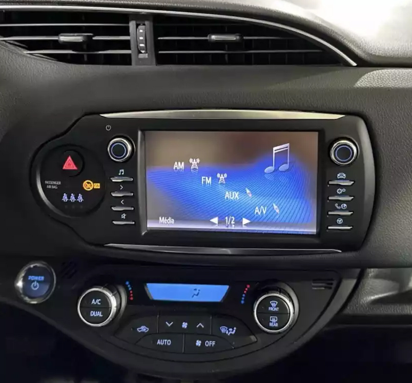 Écran Toyota Yaris compatible CarPlay 2014-2019
