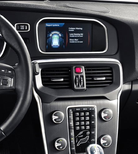 Écran Volvo V40 compatible CarPlay 2014-2019