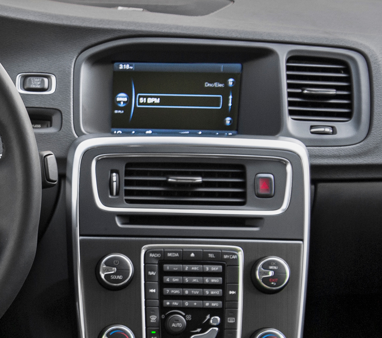 Écran Volvo V60 S60 compatible CarPlay 2014-2019