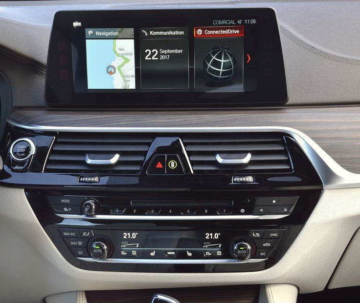 Écran BMW Série 5 G30 Série 6 GT G32 système EVO ID6 compatible CarPlay