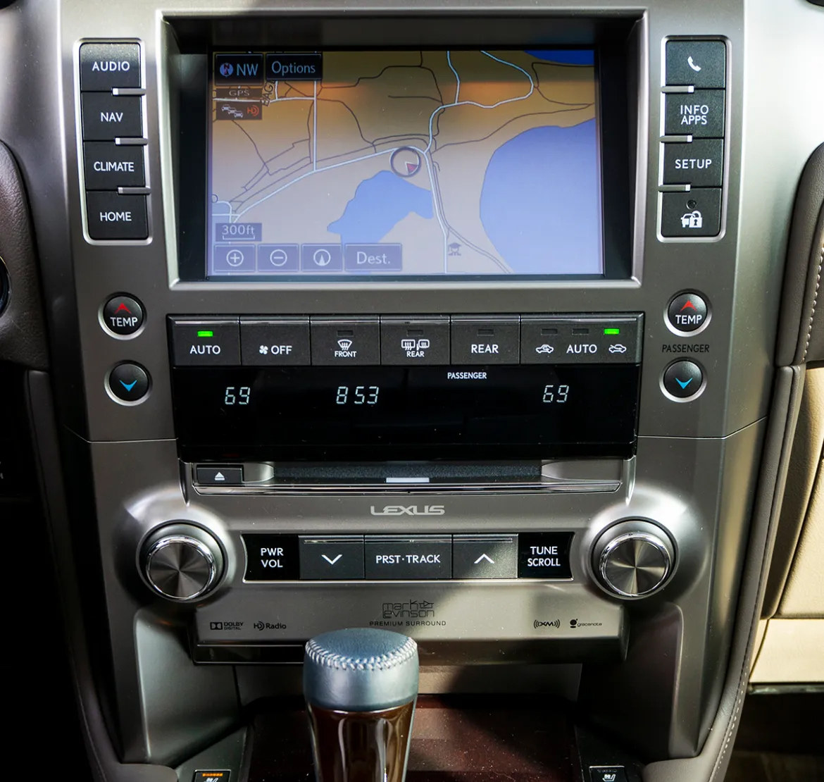 Écran d'origine Lexus GX460 compatible CarPlay Android Auto
