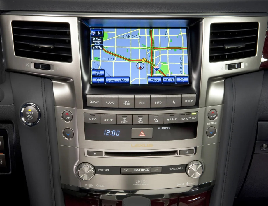 Écran de navigation d'origine Lexus LX570 compatible CarPlay Android Auto