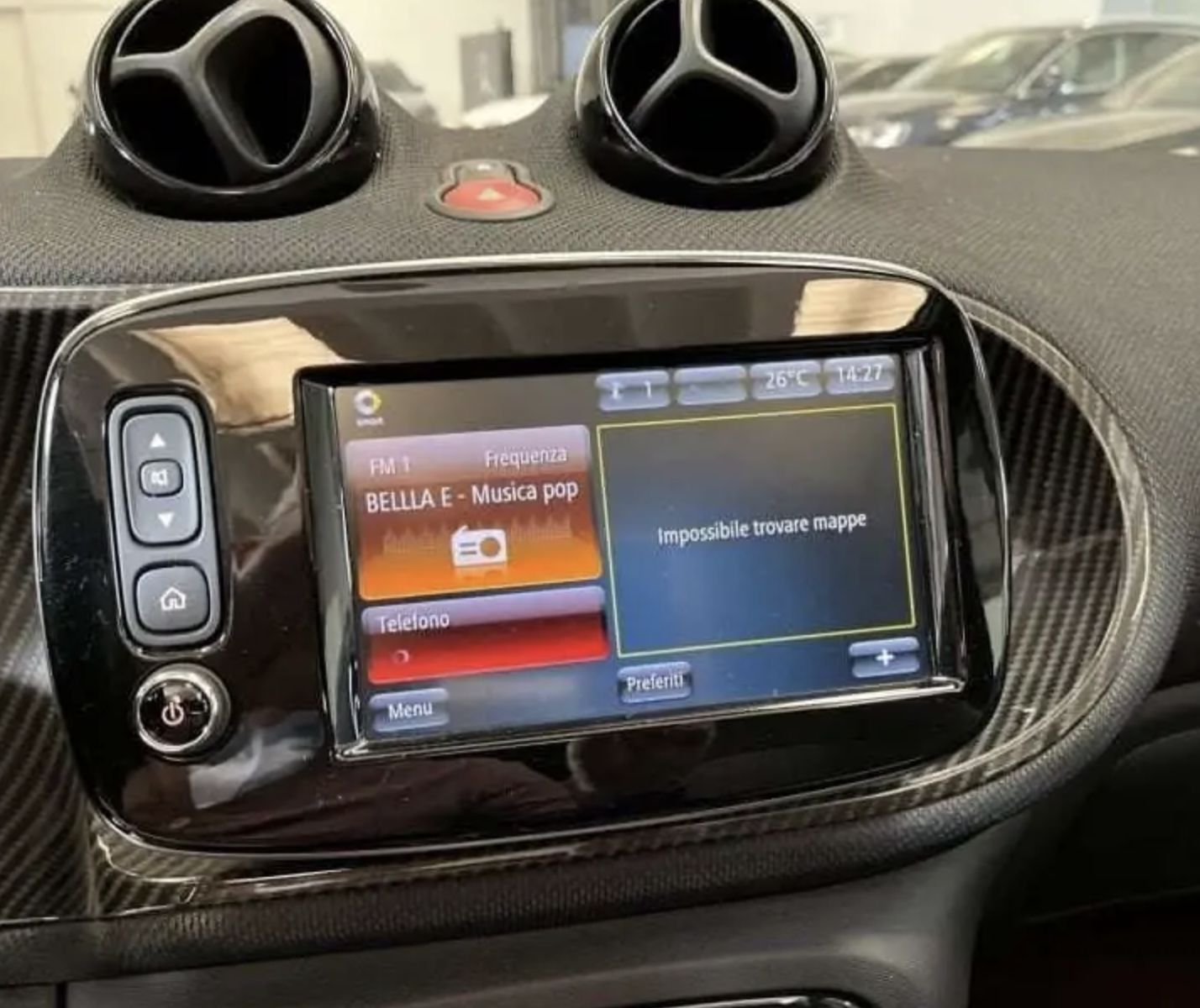 Écran tactile d'origine Smart Fortwo 453 Media-System compatible CarPlay