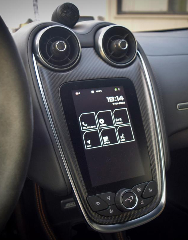 Écran d'origine McLaren 6OOLT compatible CarPlay