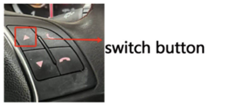 Activation CarPlay Alfa Romeo Giulietta - Appui long bouton SUIVANT au volant