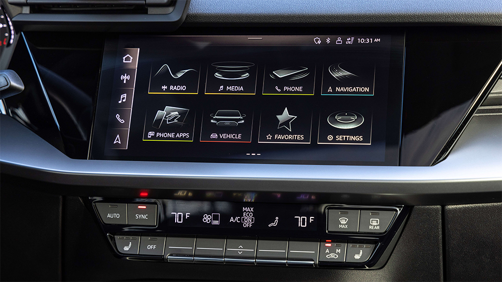 Écran Audi A3 10.1 pouces compatible CarPlay