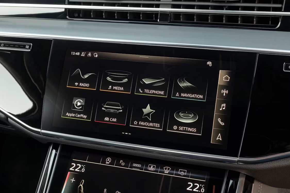Écran Audi A8 10 pouces compatible CarPlay