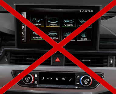 Console MMI Audi Q5 2018-2020 compatible