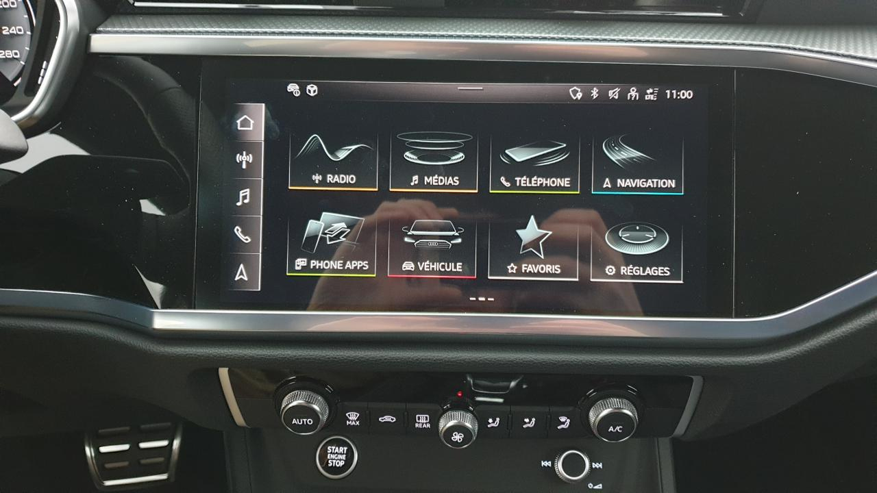 Écran Audi Q3 10 pouces compatible CarPlay