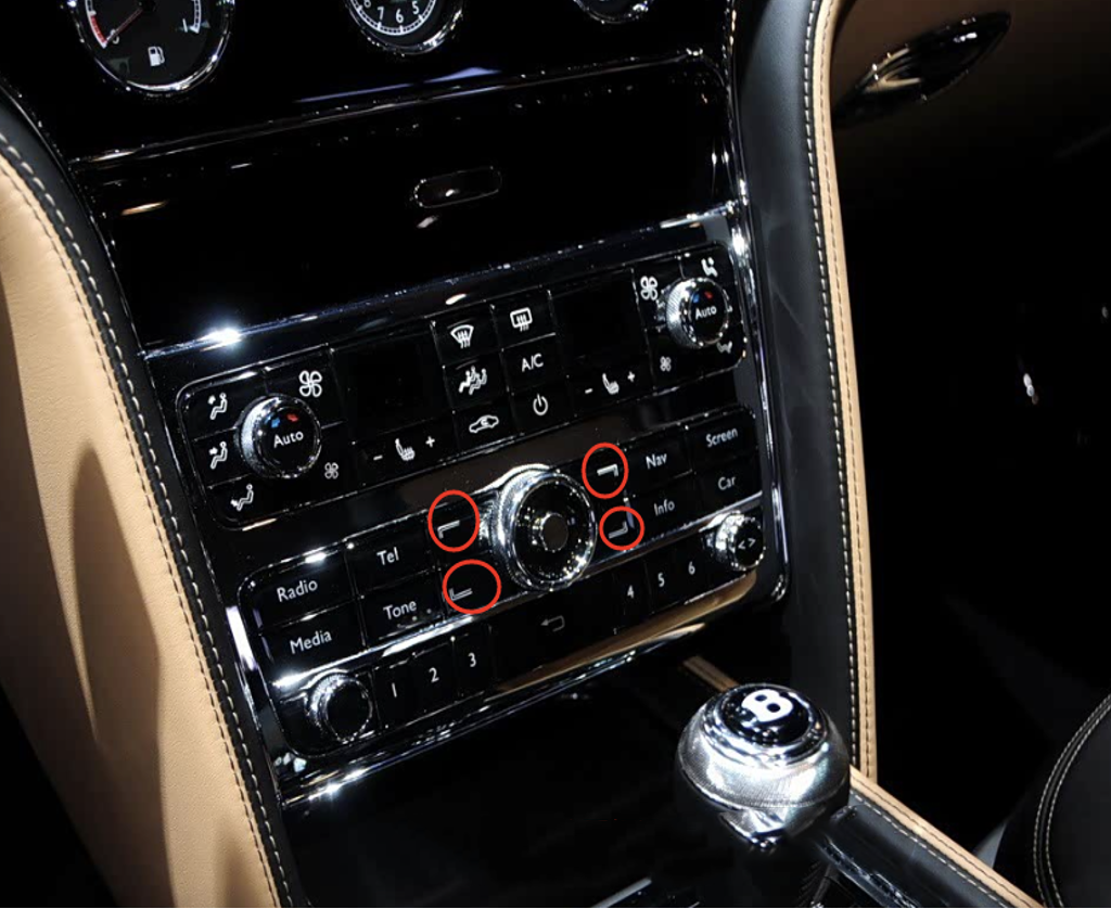 Système Bentley Mulsanne 2011-2015 compatible CarPlay