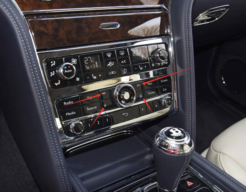 Système Bentley Mulsanne 2016+ non compatible CarPlay