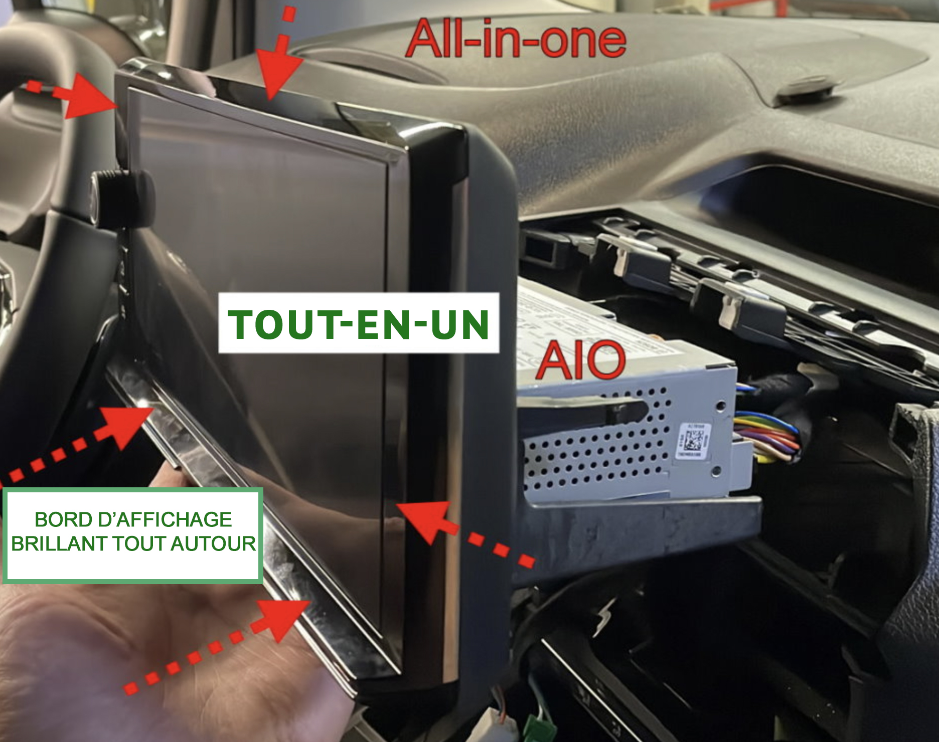 ecran AIO compatible camera citroen Berlingo