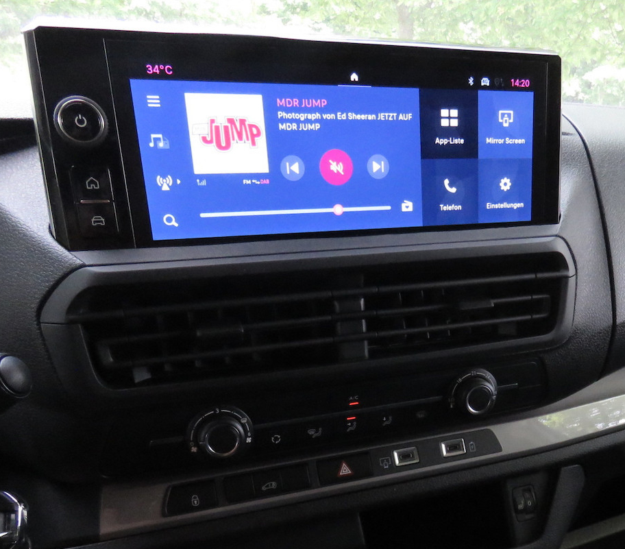 ecran compatible camera fiat doblo