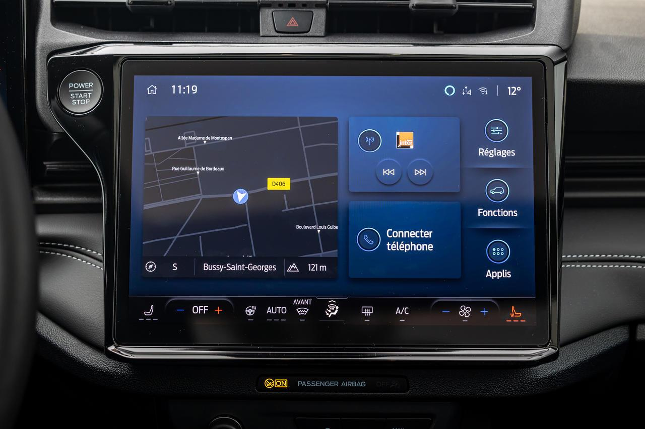 ecran compatible camera ford puma