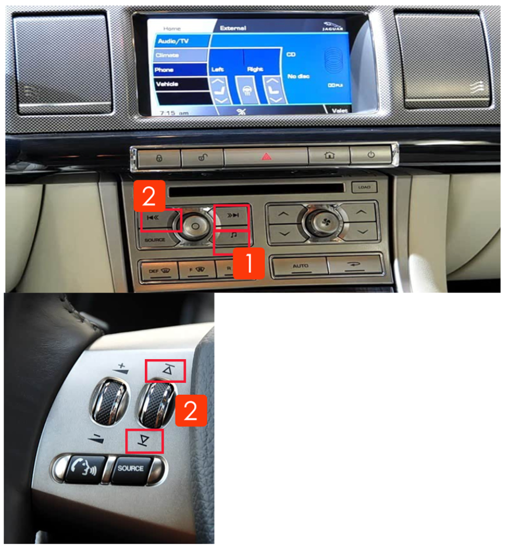 Activation CarPlay Jaguar XF