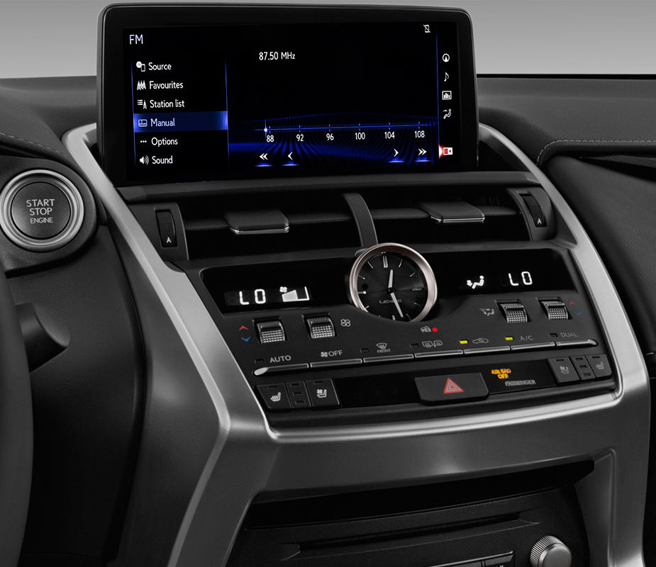 Écran Lexus NX 200t NX 300h 10 pouces compatible CarPlay 2018-2021