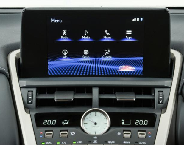 Écran Lexus NX 200t NX 300h 8 pouces compatible CarPlay 2018-2021
