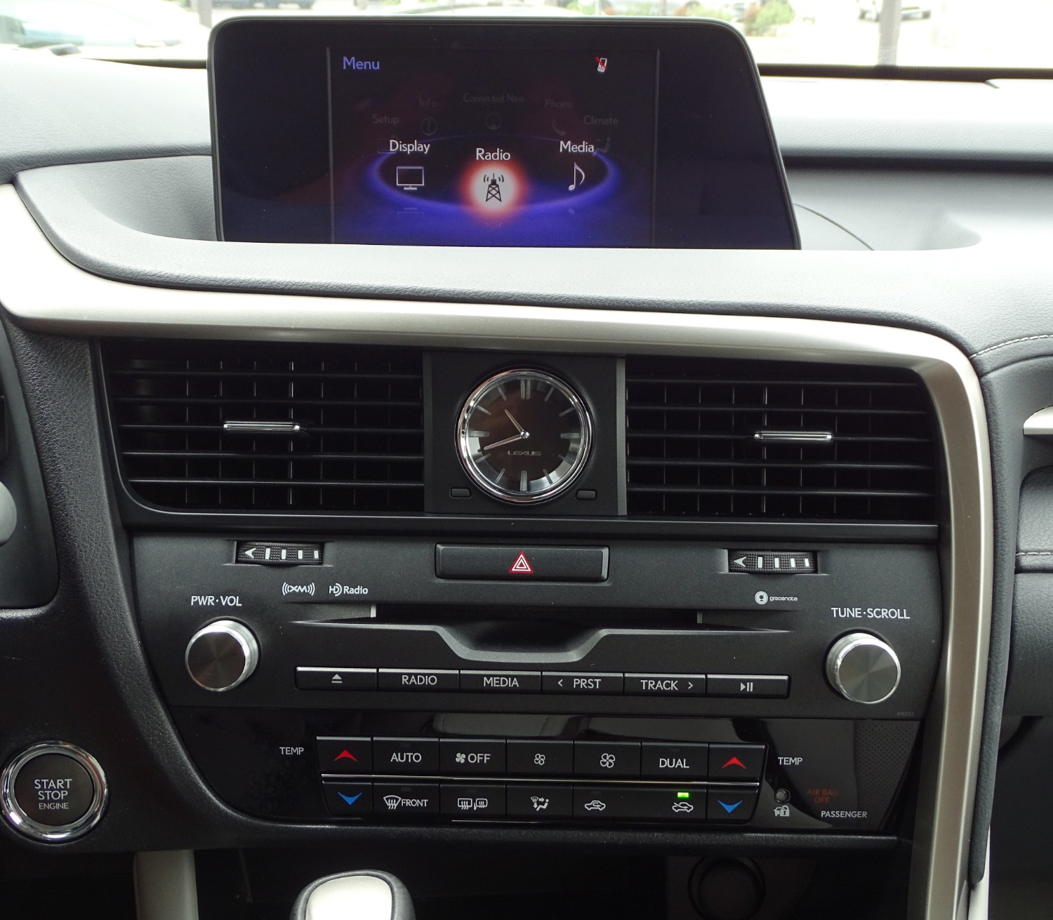 Écran Lexus RX 350 RX 450h compatible CarPlay 2015-2022 molette ou petit pavé